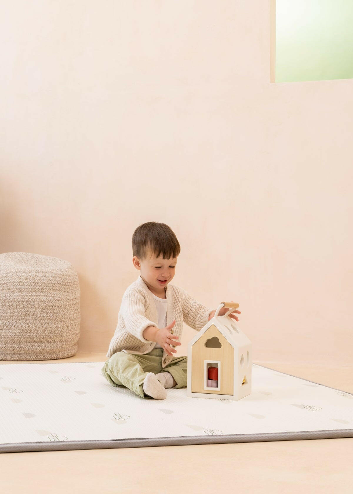 Wooden Shapes Sorting House Awakening Toys Coco Village   
