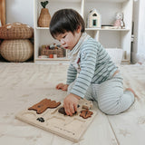 Wooden Tray Puzzle - Woodland Animals - 2nd Edition