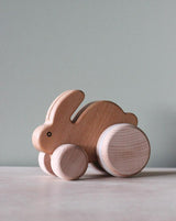 Bajo Small Hopping wooden bunny